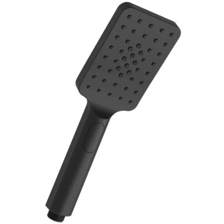 Shower watering can Lemark LM8123BL, manual, 90 x 260 mm, round, 3 functions, black