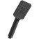 Shower watering can Lemark LM8123BL, manual, 90 x 260 mm, round, 3 functions, black