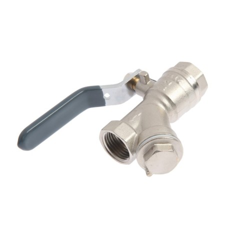 Ballic Aqualink, PN 30 tap, inner/internal thread 1/2 ", oblique filter, lever, nickel.-2
