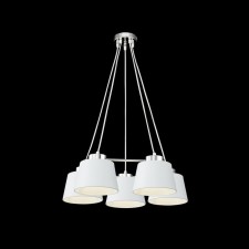 Barbara chandelier, 5x60W E27, color chrome