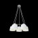 Barbara chandelier, 5x60W E27, color chrome