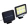 Sunny battery LED 18 watts, remote panel, remote control, 15 × 13 × 7 cm, 6500k