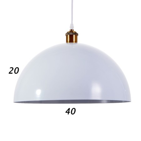 Lamp Bayerlux 1243/1wt E27 40W white 39.5x39.5x21.4-121.4 cm-3