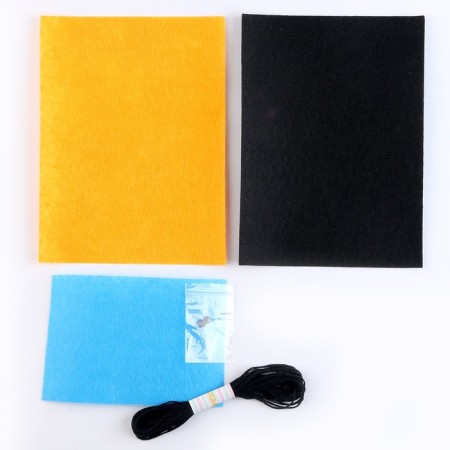 Set for creating a toy made of felt "dog"-2