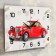 Carty clock, series: transport, "vintage", 25x35 cm