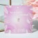 Broach "Bunny" Flower tail, white-pink color in gold