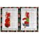 Mirror coloring "Funny pandas" 8 p.