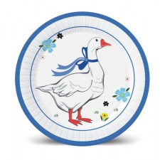 A set of paper plates 