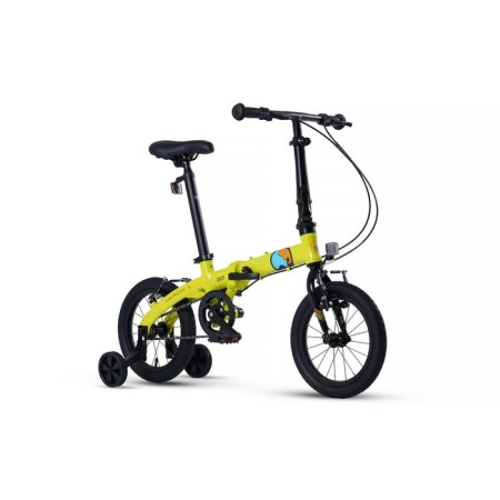 Bicycle 14 ’’ maxiscoo s007 standard, yellow color-1