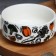 Clus with handles ceramic "vegetables", 10.5 x 5 cm, 220 ml, white color