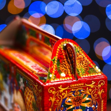 Gift box "Festive collage" 17.3 x 6.5 x 15 cm-4