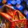 Gift box "Festive collage" 17.3 x 6.5 x 15 cm