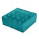 Organizer for linen, 16 cells, turquoise color