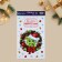Vinyl stickers on the windows of the "Magic New Year", reusable, 20 x 34.5 cm, New Year
