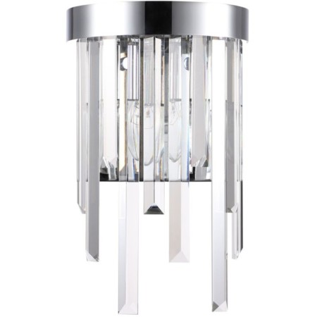 Lamp wall crystal Venecia 2xe14 40w, size 20x12x31.5 cm, color chromium