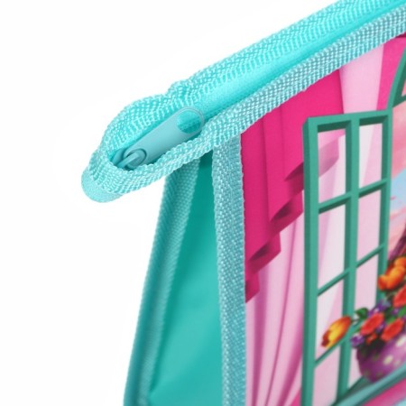 Folder d/notebooks A5 zipper on top plastic PM-A5-29, kitty Marie-3