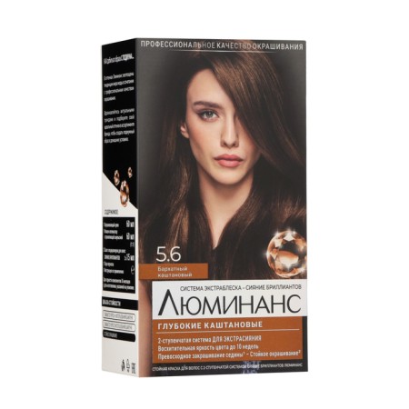 Hair dye Luminance 5.6 velvet chestnut, 165 g