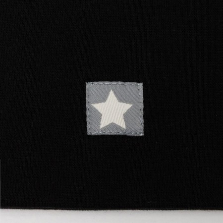 Two-layer children's hat, black color, size 50-54-1