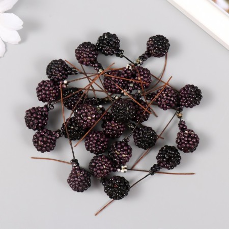 Decor for creativity "Black Black Sea" set of 25 pcs Lilac-CHIR 1.4X1.4X6.3 cm