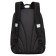 School backpack, 38 x 28 x 18 cm, Grizzly, ergonomic back, + keychain, black