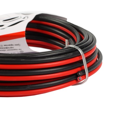 Acoustic cable REXANT SHVPM, 2x1.50 mm², 5 m, red-black, 01-6106-3-05-1
