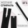 Lightning "Spiral", No. 5, detachable, automatic lock, 70 cm, black color