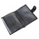 Cover for auto documents and button, department for passport, bills, black color