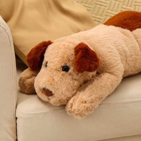 Soft toy "dog", 50 cm, brown color-1