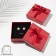 Gift box for the set "Style" 9 × 9 × 3, red color