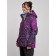 Ski jacket female winter, size 56, burgundy color