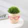 Kashpo for flowers with an insert “Marie”, 650 ml, d = 11.5 cm, h = 10.5 cm, color white clay