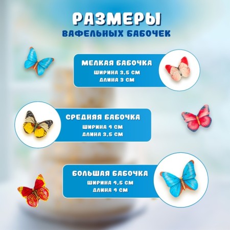Waffle butterflies, 200-1