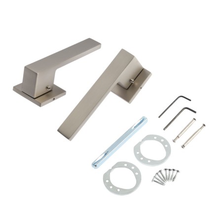 Separate handle Lockland 004 MSN, color matte sat. nickel-3
