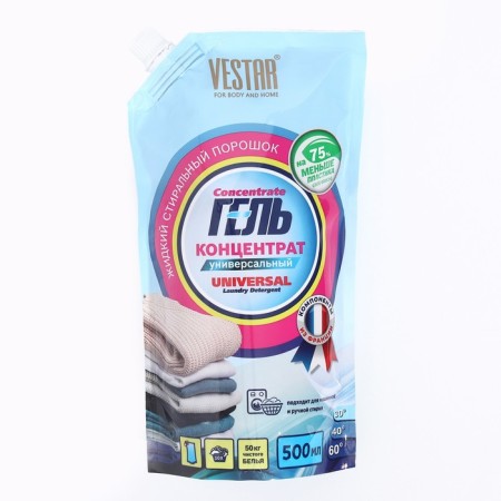 Washing liquid "Westar", gel, universal, 500 ml