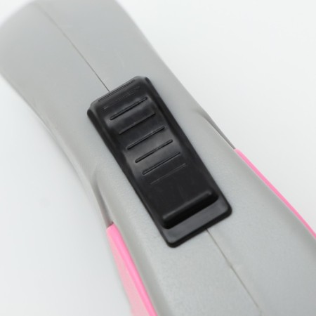 Roulette "Classic", 5 m, up to 15 kg, gray-pink-1