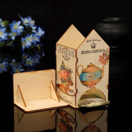 Tea house "Texta" with UV purettes, 8.5x9.5x16cm-1
