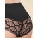 Female cowards, size 54, black color