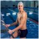 Hat of swimming adult Onlytop, silicone, girth 54-60 cm, Mix color