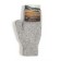 Women's mittens from Mongolian wool, gray color, size 17-19 (6.5-7.5)