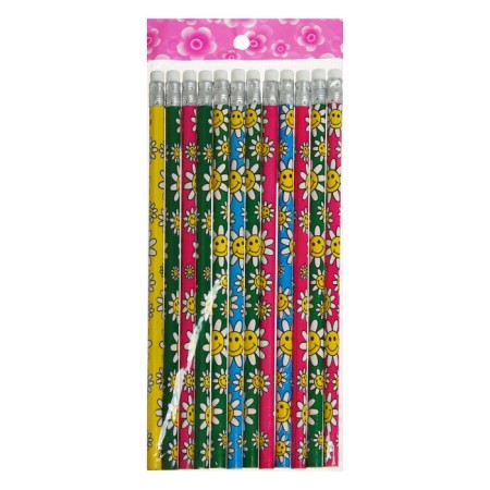 Black pencil with Calligrata eraser, hardness NV, mix-8