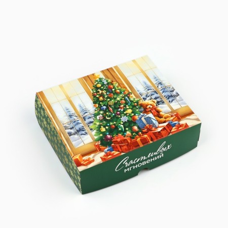 Packaging for confectionery "happy moments", 20 x 17 x 6 cm, New Year-1