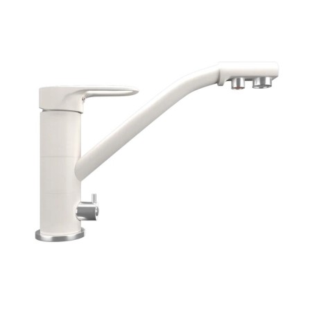 Mixer for the kitchen Ulgran Quartz UQ-010, with a tap for drinking water, color 01 jasmine