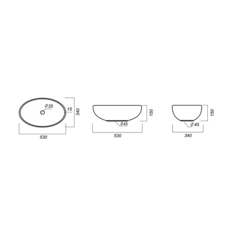 Ringo washbasin, invoice, white-1