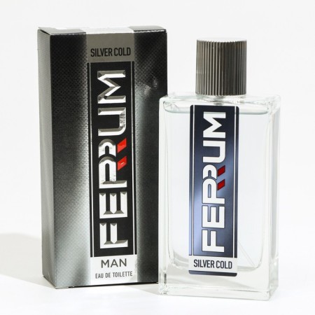 Men's toilet water Ferrum "Silver Cold’, 100 ml-2