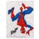 Notepad A7, 64 sheets, in a solid cover, Spider-Man