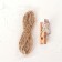 Decorative clothespins with a rope for the suspension "Unicorn"
