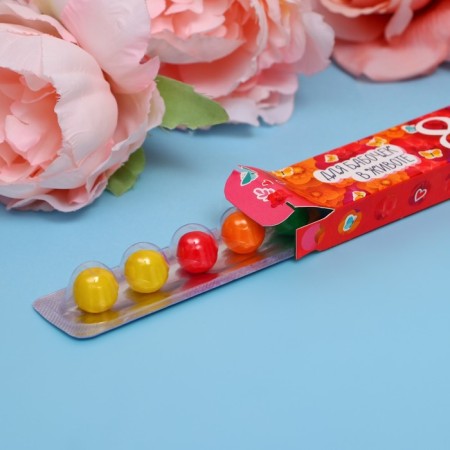 Chewing gum "for butterflies in the stomach", 20g-1