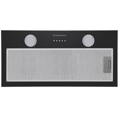 Maunfeld Thams 601PM, built -in 850 m3/h, 3 speeds, 59.8 cm, black-6