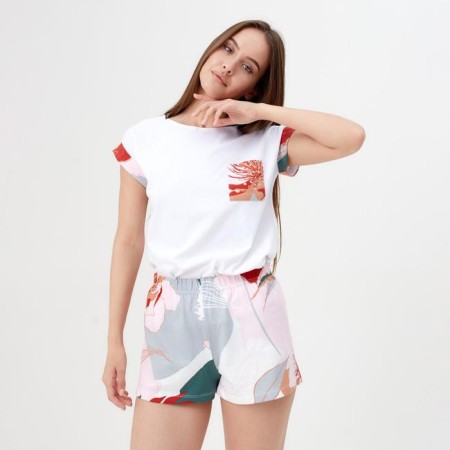 Women's T -shirt with KAFTAN Pocket "Flowers" p. 40-42