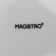 A set of plates of porcelain dining Magistro Basic Bistro, 6 objects: D = 22 cm, white color